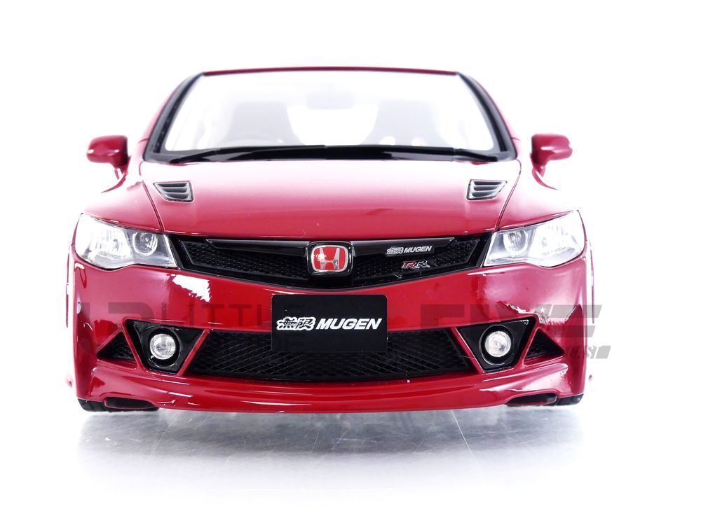 samurai 1/18 ホンダ シビック 無限 RR レッド 完成品|ミニカー samurai 1/18 ホンダ シビック 無限 RR レッド 完成品|ミニカー