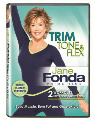 JANE FONDA: PRIME TIRIM TONE & FLEX DVD Brand New Sealed