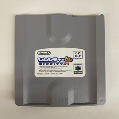 Nintendo 64DD Sim City 64 N64 Randnet | eBay