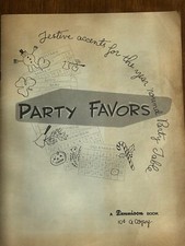 Vintage Dennison Party Favors Craft Booklet Instructions For 29 Craft Activities