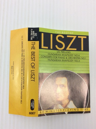 The Best Of Liszt Music Cassette Tape - Picture 8 of 12