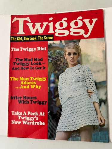 TWIGGY Magazine Vol 1, Issue #1 Rare - 1967!