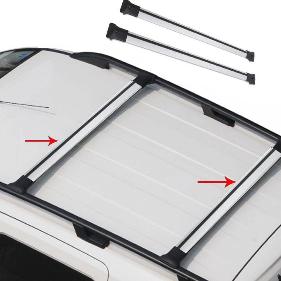 Roof Racks Cross Bars New For BMW 3 Series E46 Wagon 1998-2006 Black or Gray Foto 3 de 4