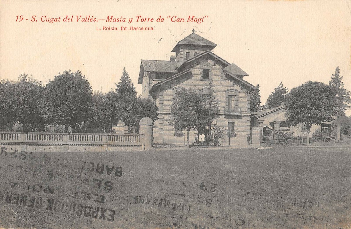 CPA ESPAGNE SAN CUGAT DEL VALLES RUINAS