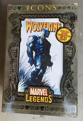 Marvel Legends Icons Wolverine 12” Unmasked Variant- Toy Biz | eBay