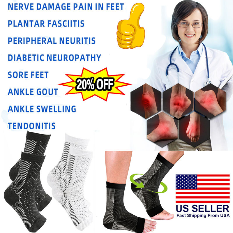 Neuropathy Socks for Women and Men, Soothe Compression Socks for 