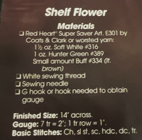 CROCHET ~ “Magnolia Set” ~ PATTERN~ - Picture 3 of 3