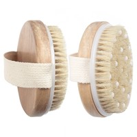 Fantcen Body Brush For Dry Brushing Round Shower Brush Bristles Back Brush Re... on sale Fantcen Body Brush For Dry Brushing Round Shower Brush Bristles Back Brush Re... on sale