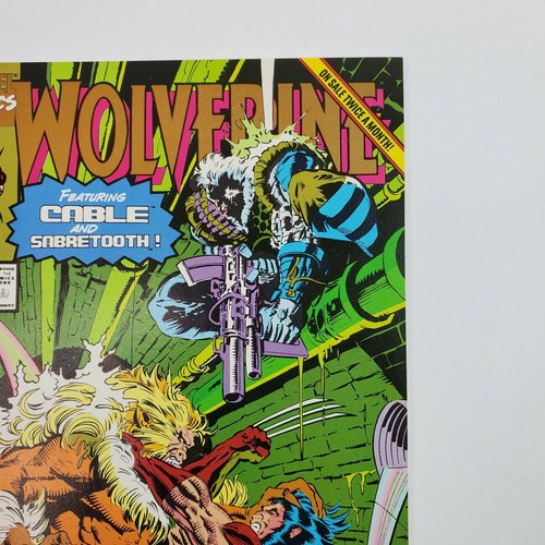 Wolverine #41 Julio 1991 2da Impresión Variante Dorada Cubierta Cómic de Marvel Volumen 2 - Imagen 5 de 12