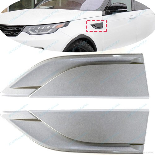 Fender Vent Cover Grille t Fit For Land Rover Discovery L462 2017-2020,Silver - Picture 1 of 3