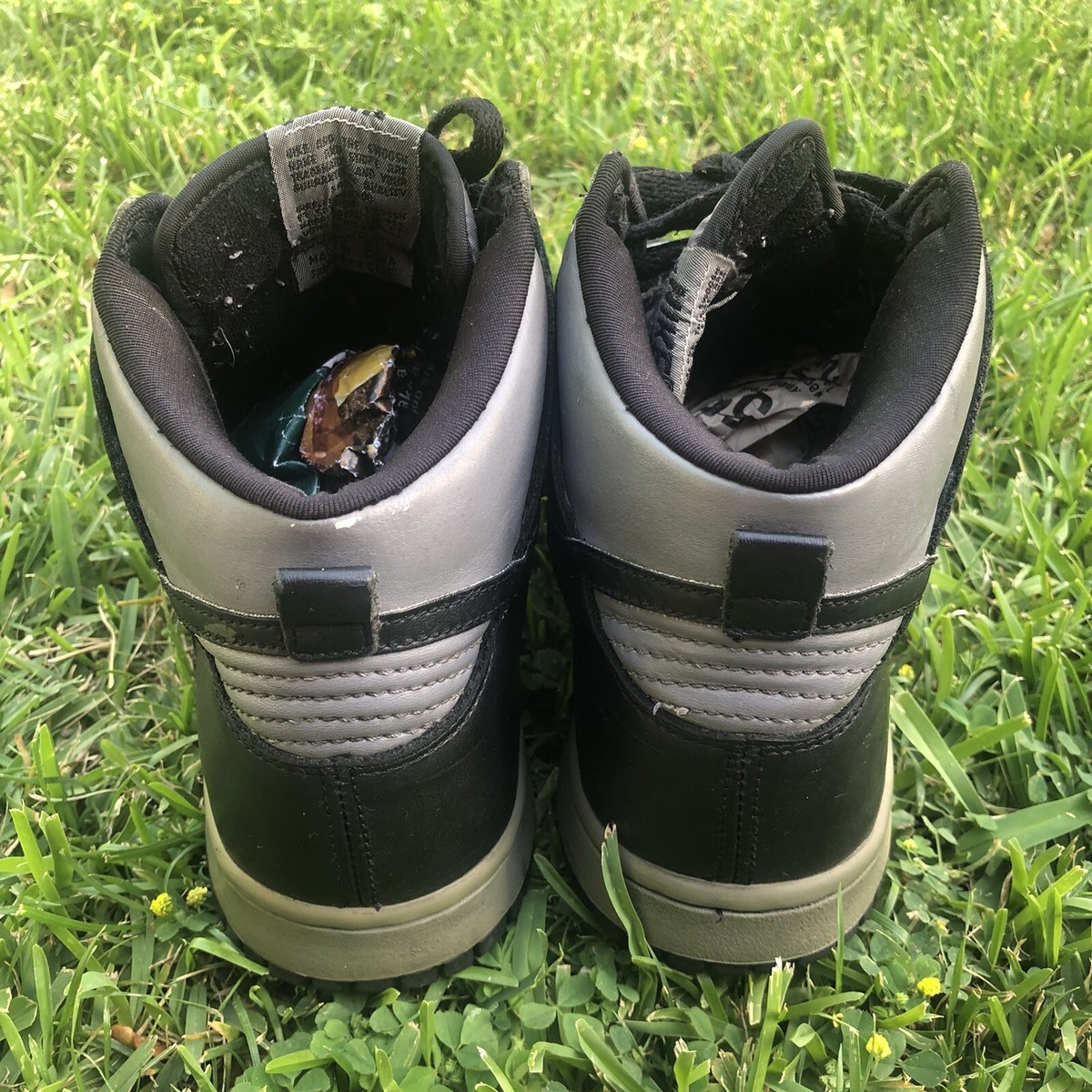 Vintage Nike 1999 Dunk High Le Black/Cool Grey 630335-002 Sneaker