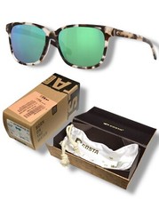 Costa Del Mar 6S2009 MAY Green Mirror 580G Shiny Tiger Cowrie Women Sunglasses