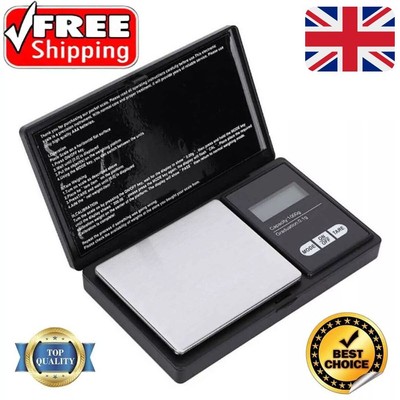 Mini Taschenwaage 0,01g-500g trockene Kräuter Küche kleine Waage Gramm Schmuck