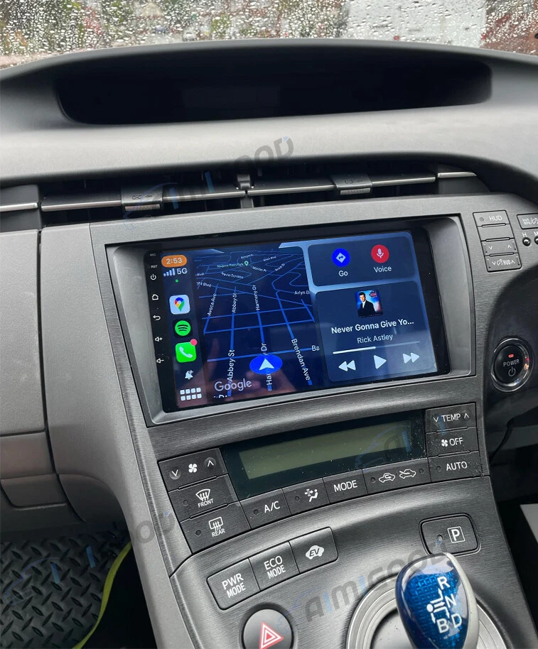 VORALLY 4+64G For Toyota Prius 2009-2016 Android 14 Carplay Radio Stereo Headunit GPS