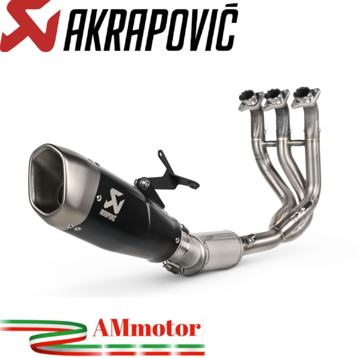 Complete Exhaust Akrapovic Triumph Trident 660 2024 Motorcycle