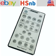 Bose Remote Control For Bose Wave Radio II AWR1B1 AWR1B2 Music System White