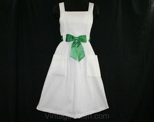 emerald green summer dress