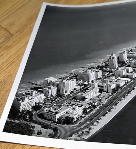 1959 Aerial View of MIAMI BEACH FLORIDA Photograph and Original Negative #1 - Picture 3 of 7