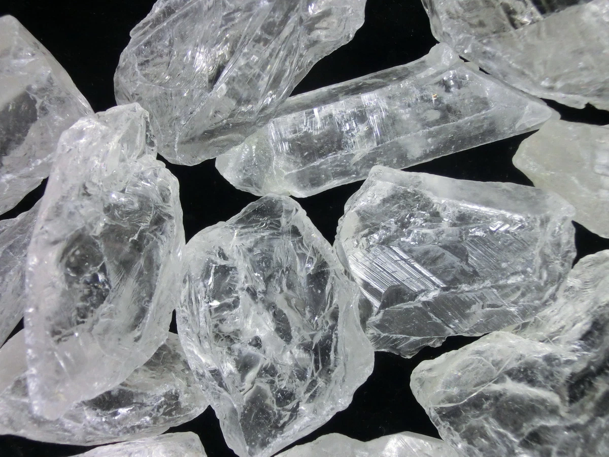 Afghanistan Clear Quartz Crystal Stone 51 to 100 gram Size Pieces
