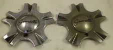 Gianelle Wheels Chrome Custom Wheel Center Caps Set 2(1) # A209-1