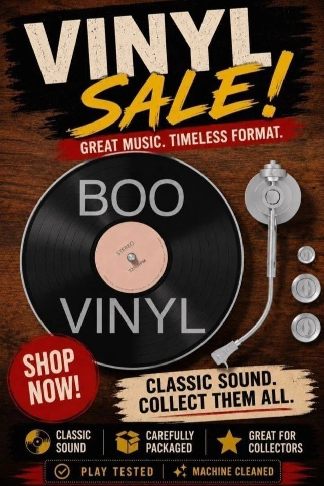 VINYL RECORD SALE ALL GENRES ALL IN GREAT CONDITION