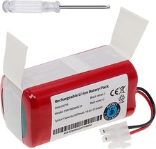 Battery Replacement 14.4V 37.44WH Li ion Battery Compatible with Eufy RoboVac