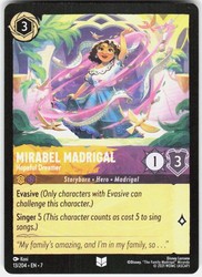 Mirabel Madrigal - Hopeful Dreamer 13/204 Archazia's Island Disney Lorcana Uncommon