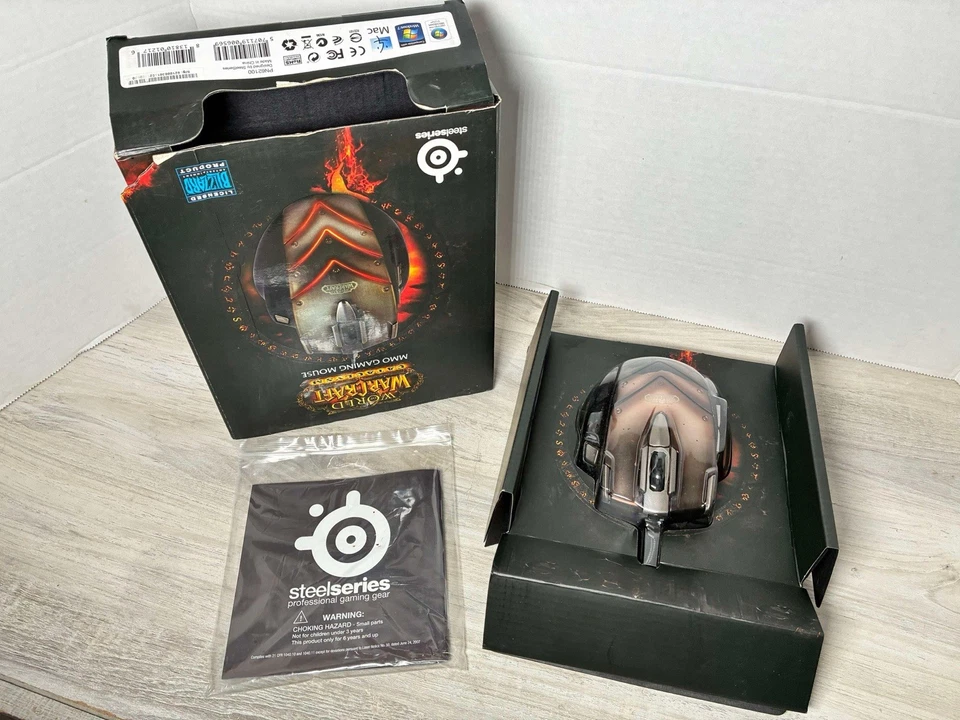 SteelSeries World of Warcraft Cataclysm (62100) Wired MMO Gaming Mouse - Image 3 of 4