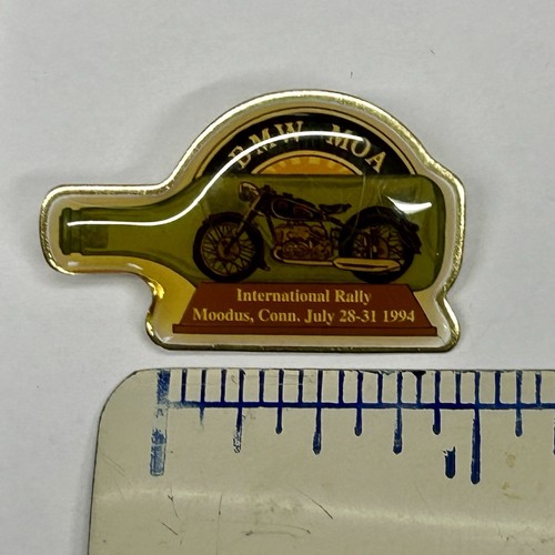Vintage BMW MOA Motorcycle Owners of America 1994 International Rally Pin - Picture 2 of 2