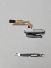 Samsung Galaxy Z Flip6 F721U Fingerprint Power Button Flex Cable Silver USA OEM
