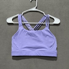 Athleta Train Free Sports Bra Womens Small Pu...