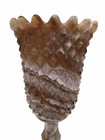 Imperial’s  9” Diamond Point Caramel Slag Glass Celery Vase — photo 2