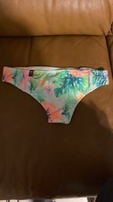 NWT Victoria's Secret Pink Swim S Mini Cheekster Bikini Bottom Floral