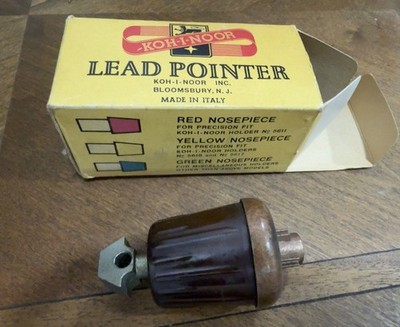 Vintage Koh-I-Noor Lead Pointer with Red Nosepiece No. 5611, Bloomsbury, Inc.