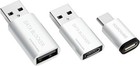 USB C Data Blocker and USB A Data Blocker 3 Pack, Data Blocker Only for Charge,