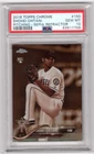 2018 TOPPS CHROME PITCHING-SEPIA REFRACTOR #150 SHOHEI OHTANI ROOKIE RC PSA 10