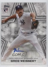 2023 Topps Series 2 Baseball Stars Auto Greg Weissert #BSA-GW Auto 0o3x