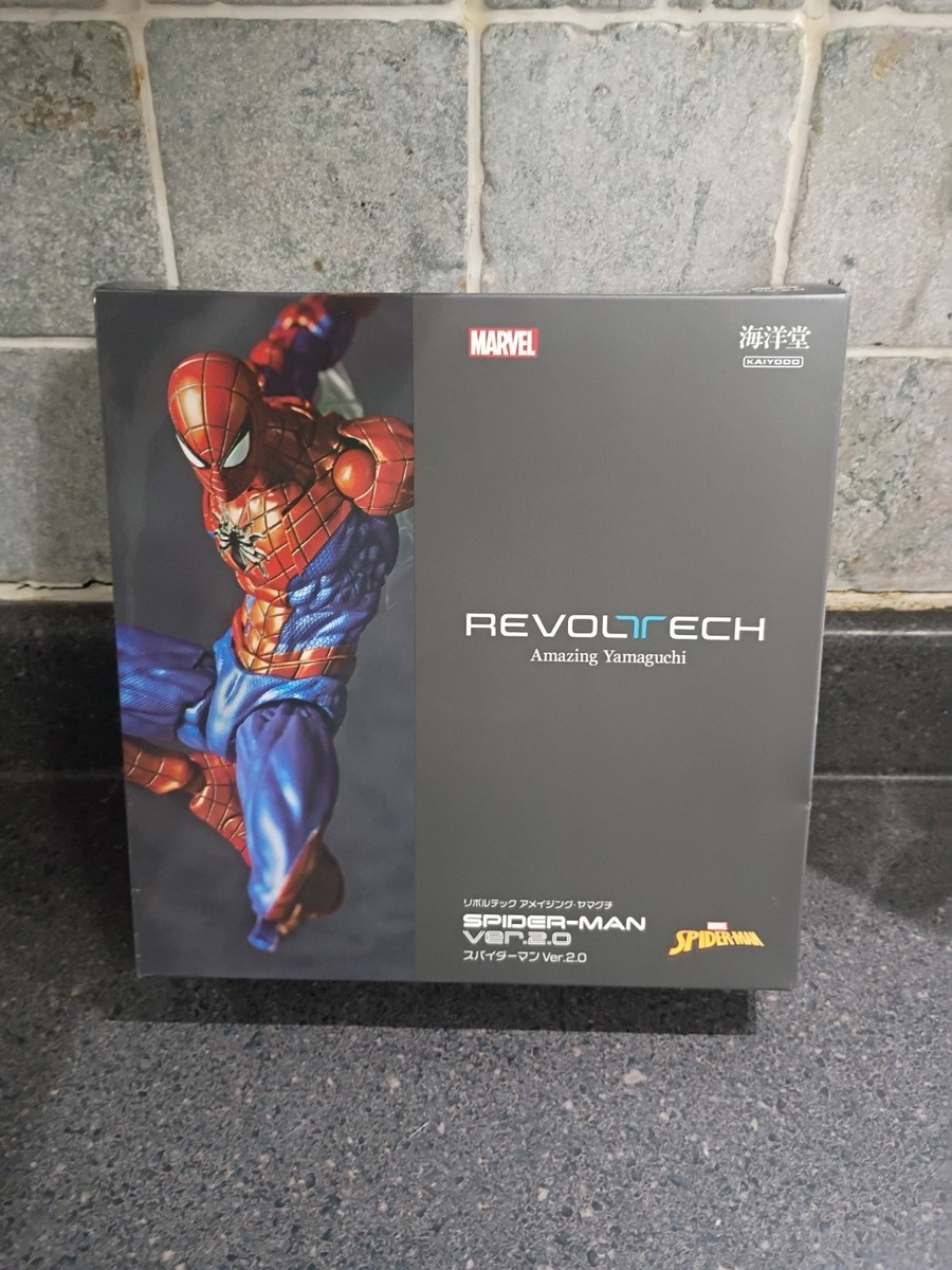 Revoltech Spider-Man 2.0 AUTHENTIC Kaiyodo Amazing Yamaguchi