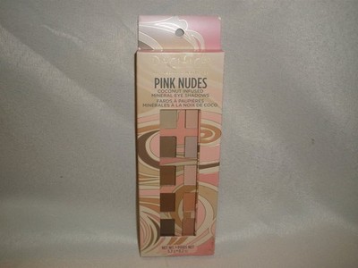 New Pacifica Pink Nudes Coconut Infused Mineral Eyeshadow Palette 100% Vegan