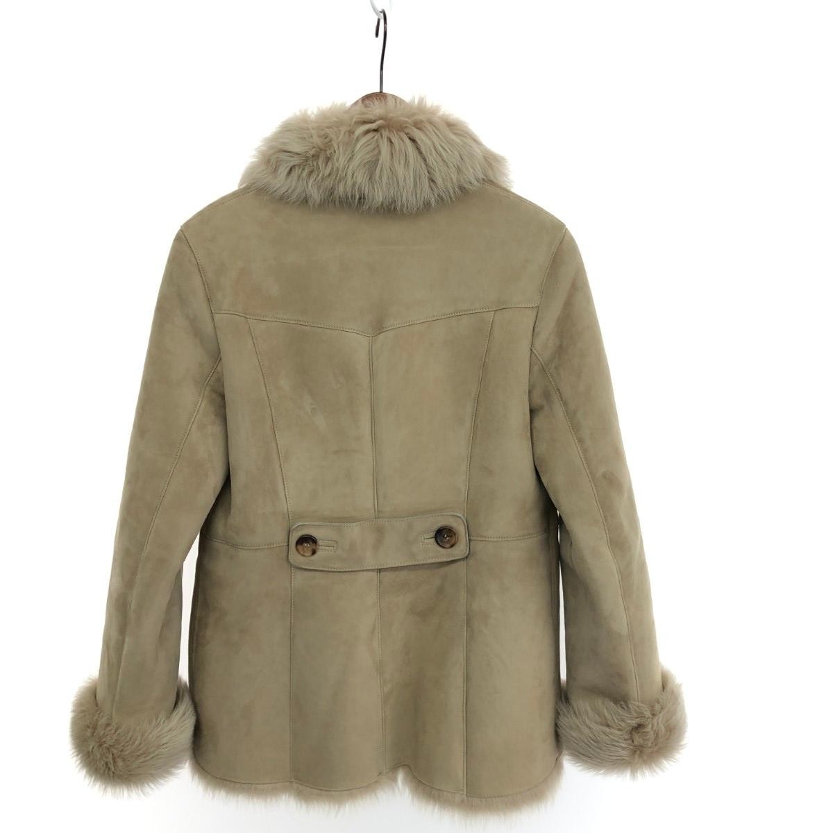 BURBERRY LONDON Burberry London Shearling Jacket Size: 38 Lamb Leather 38 Bronze thumbnail 2