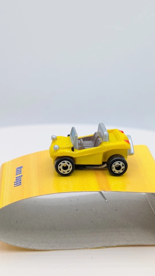 Micro Machines Yellow VW Manx Buggy Target Custom Car Shop Collector Set - Image 2 of 4
