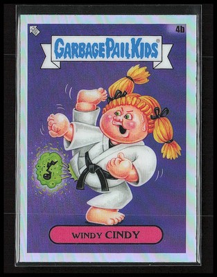 2024 Topps Chrome Garbage Pail Kids 7 Windy CINDY CoL Insert #4b Refractor