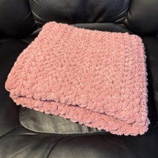 Dog Cozy Crochet Blanket 24 1/2 L- 19W With Bernat Yarn. Very Soft