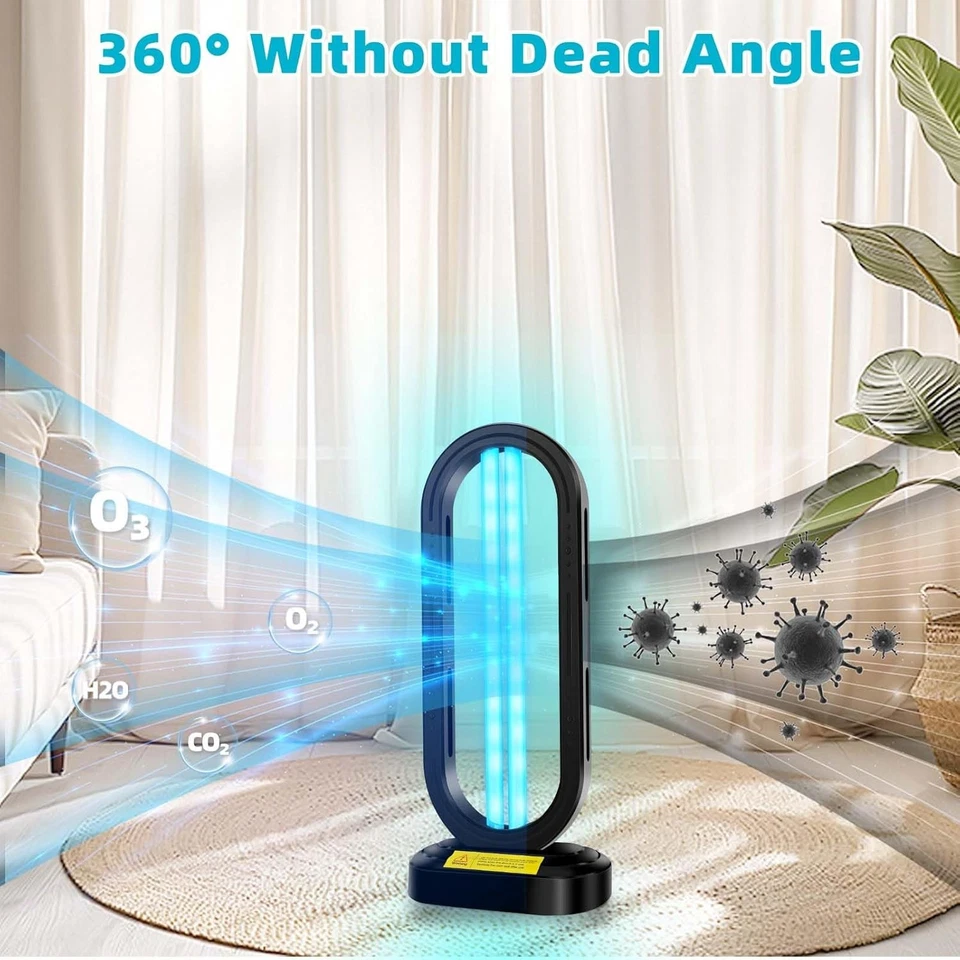 GENERADOR DE OZONO/DESINFECTANTE UV-C CHINCHES KILLER LUZ UV Foto 3 de 4