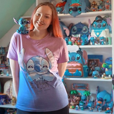 Lilo und Stitch - Kauai Hawaii Boyfriend T-Shirt Damen - Größe S M L XL wählbar