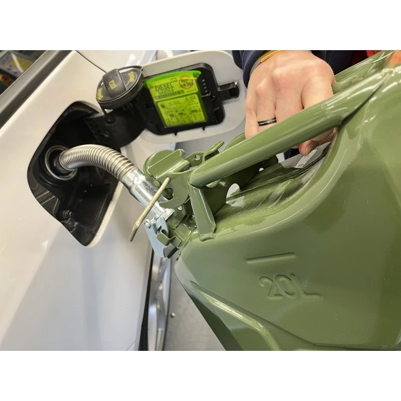 Benzinkanister 20L CARTREND Metall Kraftstoffkanister Diesel Kanister - Bild 3 von 4