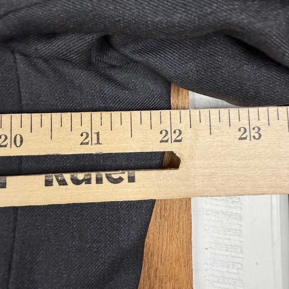 Terno Park Avenue Masculino 40L Cinza 2 Botões F.LLi Cerruti Nobreza Lona de Lã 38x35 - Imagem 3 de 4