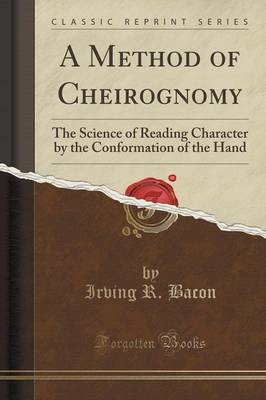 A Method of Cheirognomy The Science of Reading Cha