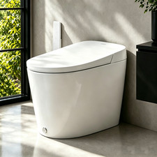 HOROW T05 Smart Bidet Toilet with Auto Open/close Lid, Elongated Heated Seat