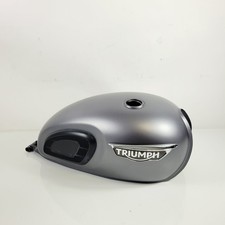 Oem Triumph 2016-2020 Bonneville T120 Fuel Gas Tank Matte Graphite T2403282-ls